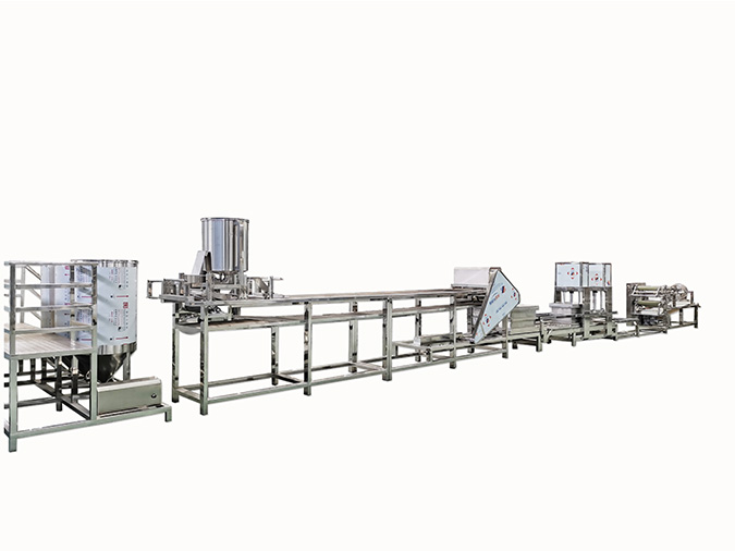 全自動豆腐皮機(jī)現(xiàn)場制作豆腐皮視頻