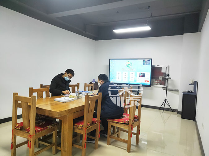 商丘小型豆腐皮機簽約現場